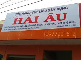 Bảng hiệu - Mẫu 4